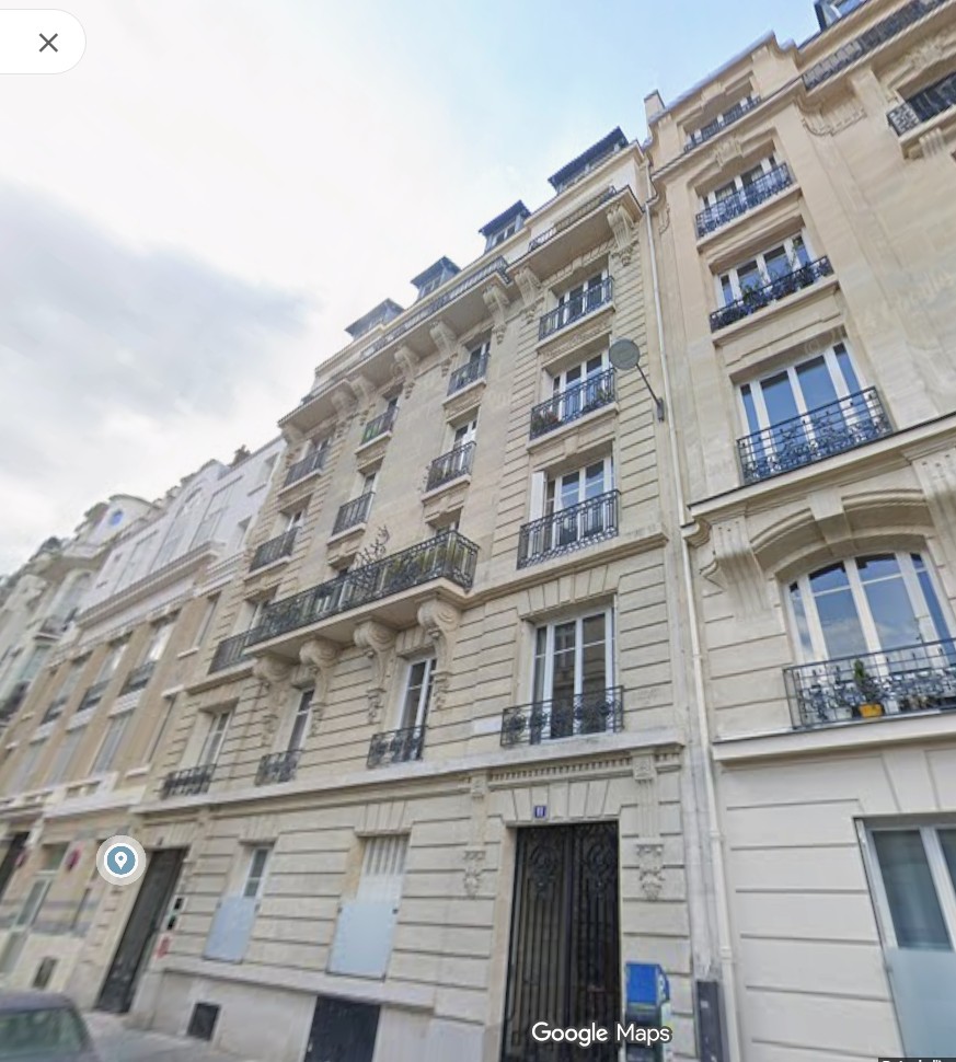 Façade de l'immeuble