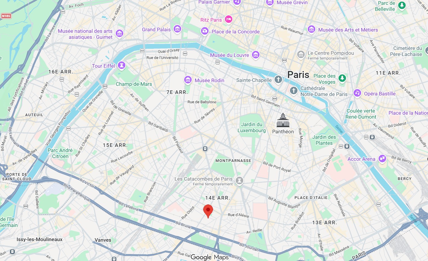 Carte de localisation